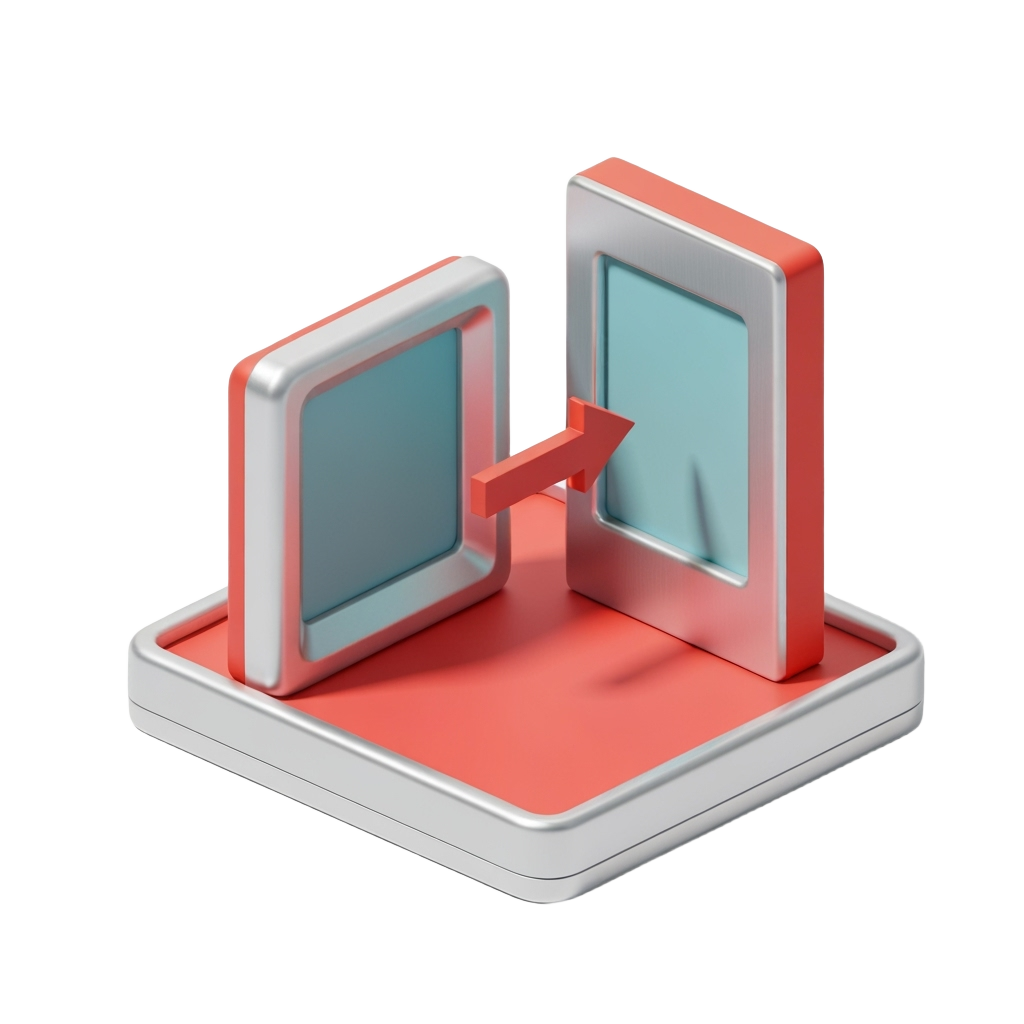 Square-to-Vertical Conversion icon